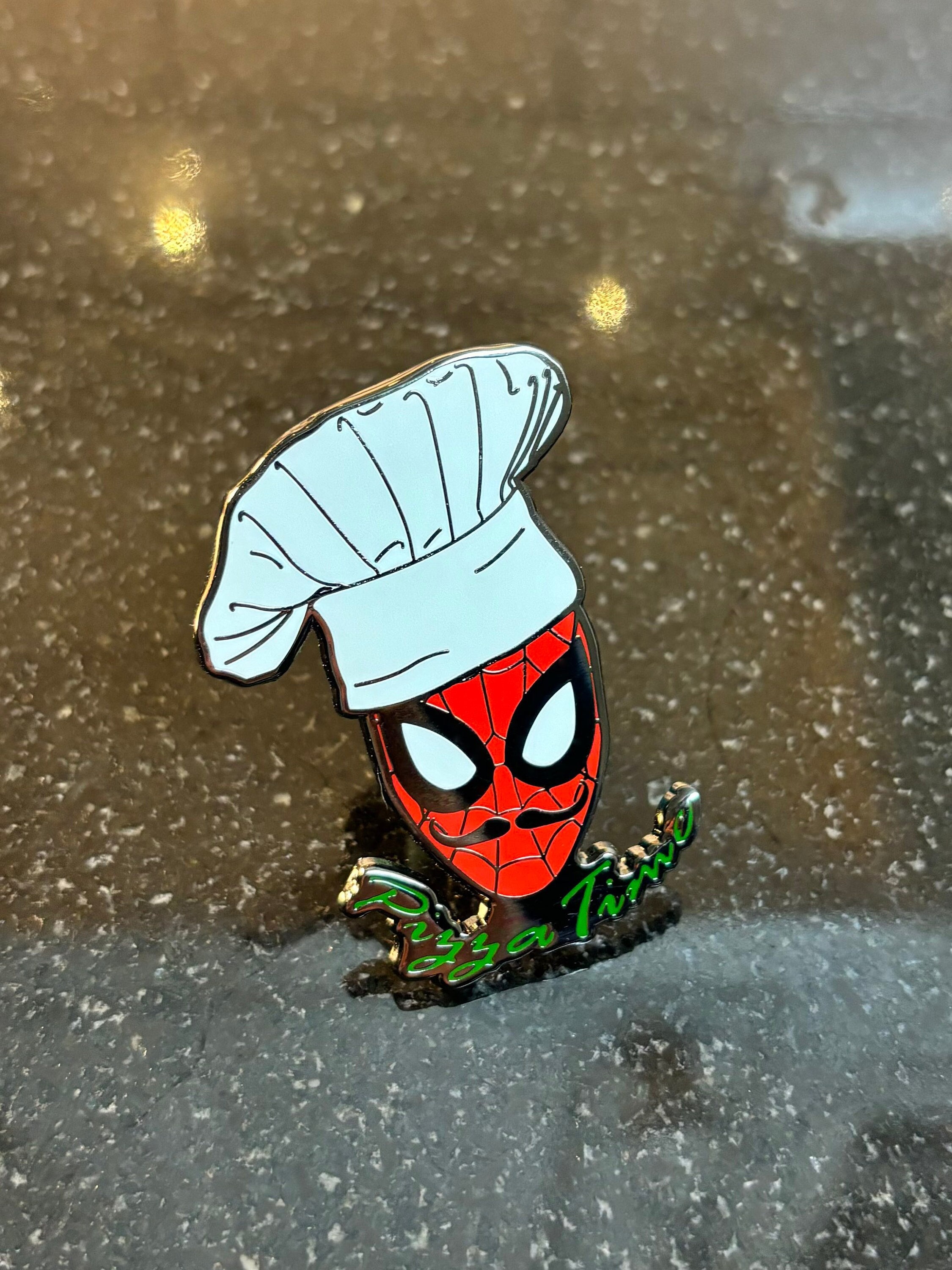 Spider-man Pizza Time Pin - Etsy