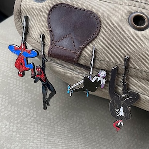 Spider-Man Hanging Enamel Pin