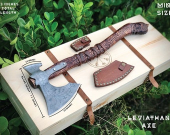 Leviathan axe in Hatchet and God Of War Big Size, Personalised Gift Box with Viking Axe, Gift for Gamer Boy or Girl, Gift for Men or Women