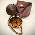 Personalized Compass Anniversary, Birthday, Groomsmen Gift for Him Custom Engraved Christmas Gift For Dad Boy Scout Club Eagle Camping Gift product logo