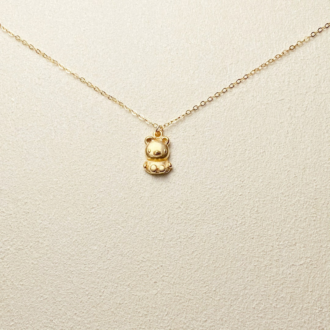 Vintage Dogeared Unicorn/ TEDDY Bear/heart/angel Wing Charm Etsy