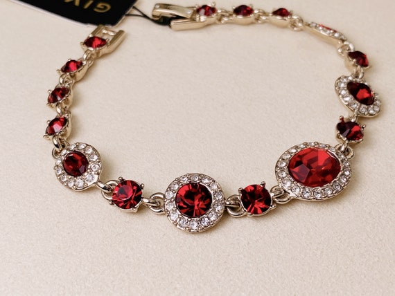 Givenchy crystal clearance slider bracelet