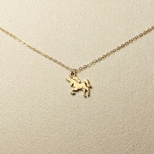 Vintage Dogeared Unicorn/ TEDDY BEAR/Heart/Angel Wing Charm Necklace in 14k Gold over Sterling Silver,gift for her,Valentines Day Gift