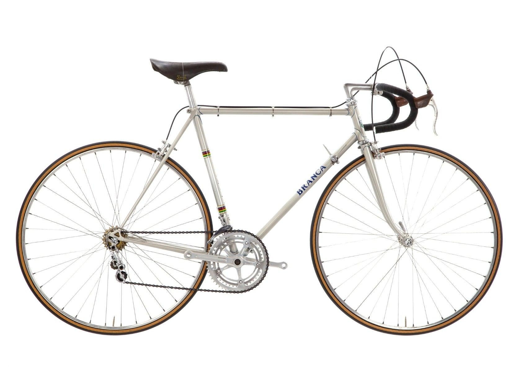 Velo de route classique Branca Record des annees 1960