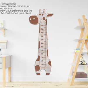 Messlatte aus Holz, Messlatte für Kinder, Kinderzimmer, Geschenke für Kinder, Messlatte für das Kinderzimmer, Holzkunst