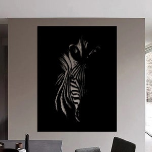 Zebra Themed Wooden Wall Art - Handcrafted Wildlife Decor - Zebra Stripes in Wood -  - Rustic Wall Hanging - Artisanal Wooden Zebra Wall Art