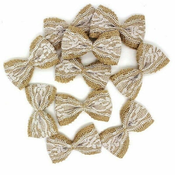 hessian bow tie