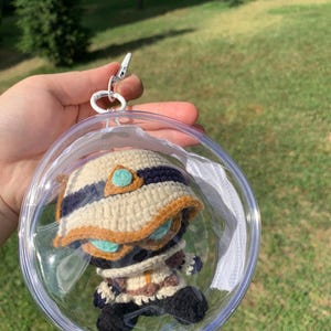 Handmade Amigurumi Doll Inspired by Valorant Agent Cypher – Crochet Figure