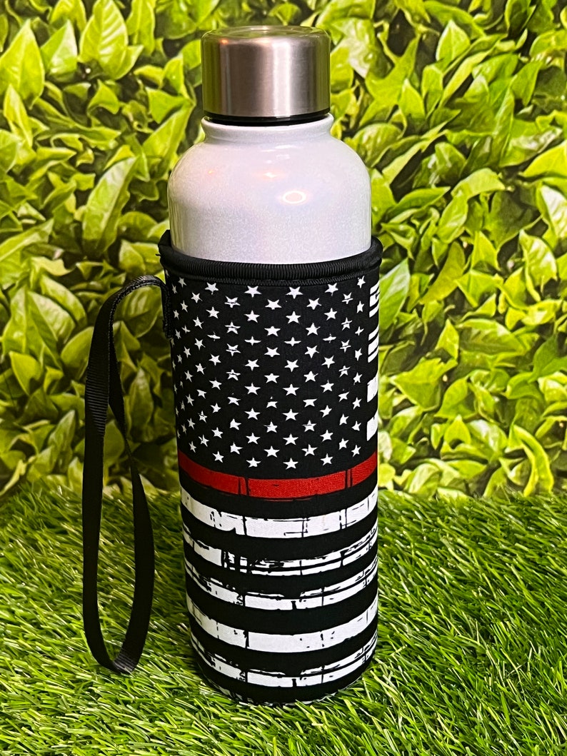 Water Bottle Sleeve With Wrist Strapread DESCRIPTION Etsy