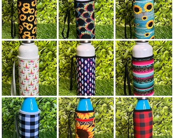 Water Bottle Sleeve w/ Wrist Strap**READ DESCRIPTION THOROUGHLY
