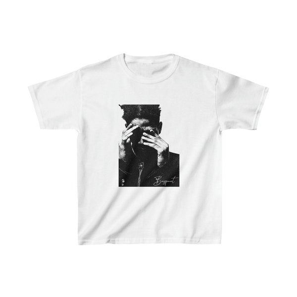 Jean-Michel Basquiat YOUTH Shirt, bestes Fangeschenk, minimalistisches Vintages ästhetisches Tshirt, schwarzer Maler Künstler, Basquiat wir vertrauen, Kunstwerk