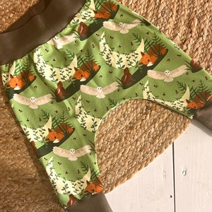 Kind to the Earth Organic Cotton Baby Harem Trousers | Unisex Baby Shower Gift | Organic Gift for Babies | Sustainable Baby Gift