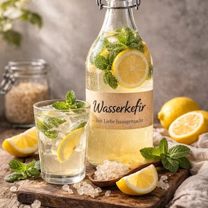 Vattenkefir-starter / Spannmål / Tarmhälsa hemma / 30 g - 60 g - 90 g Vattenkefirkulturer från din egen starter - Vegansk