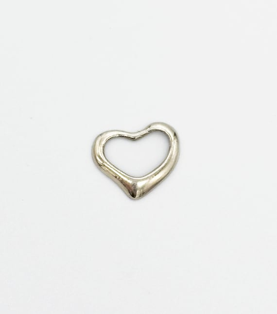 Sterling Silver Open Heart Pendant