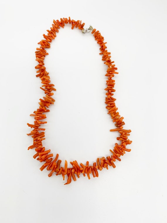 Branch Coral Short Necklace - image 1