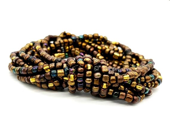 Two Beaded Stretch Bracelets - image 7
