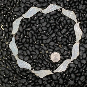 Mexican Sterling Link Necklace