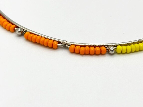 Multi Colored Beaded Bangle - image 5