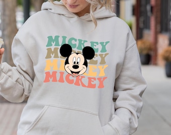 Classic Mickey Mouse Graphic Hoodie, Disney Vacation Apparel