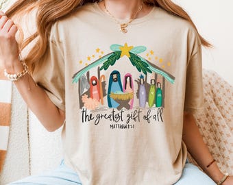 The Greatest Gift Of All Religous Shirt: Bible Verse T-shirt