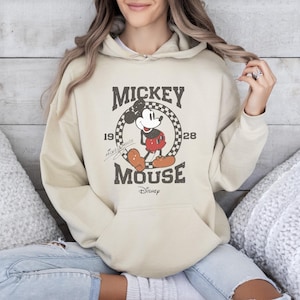 Retro Mickey Hoodie, Vintage Mickey Hoodie, Disney Vacation Hoodie, Disneyland Mickey Tee, Magic Kingdom Tee, Classic Mickey Disney Hoodie