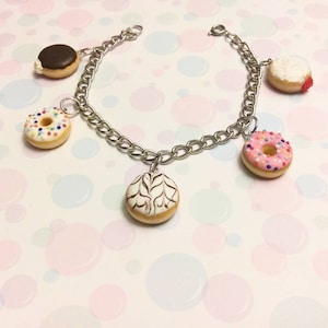 Donut bracelet, polymerclay
