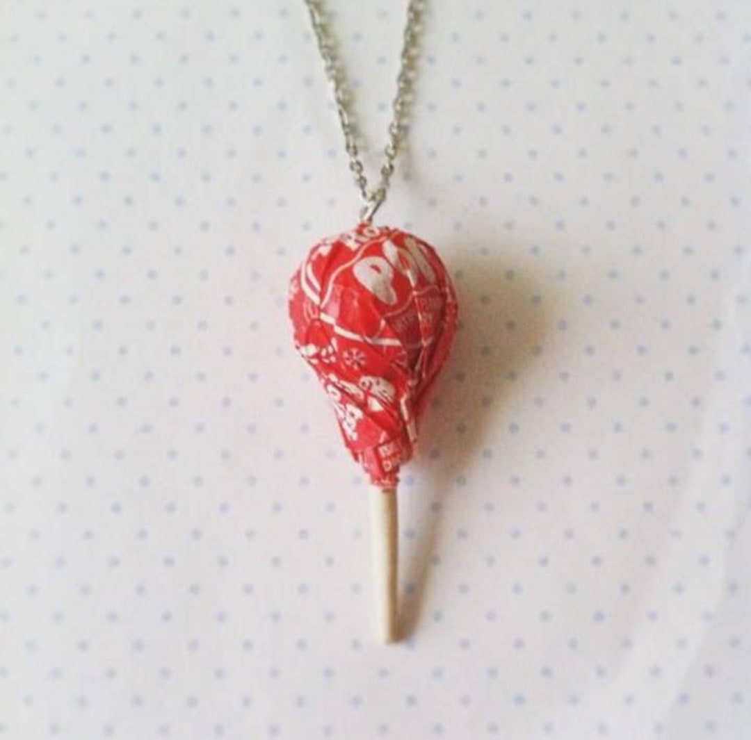 Tootsie Pop Necklace,keychain Polymerclay Etsy