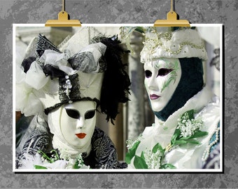 Carnival of Venice, Venetian Mask Photos, Venice Photography, Italy Fine Art,Travel Photography, Venice Prints -“Carnevale di Venezia XIV.”