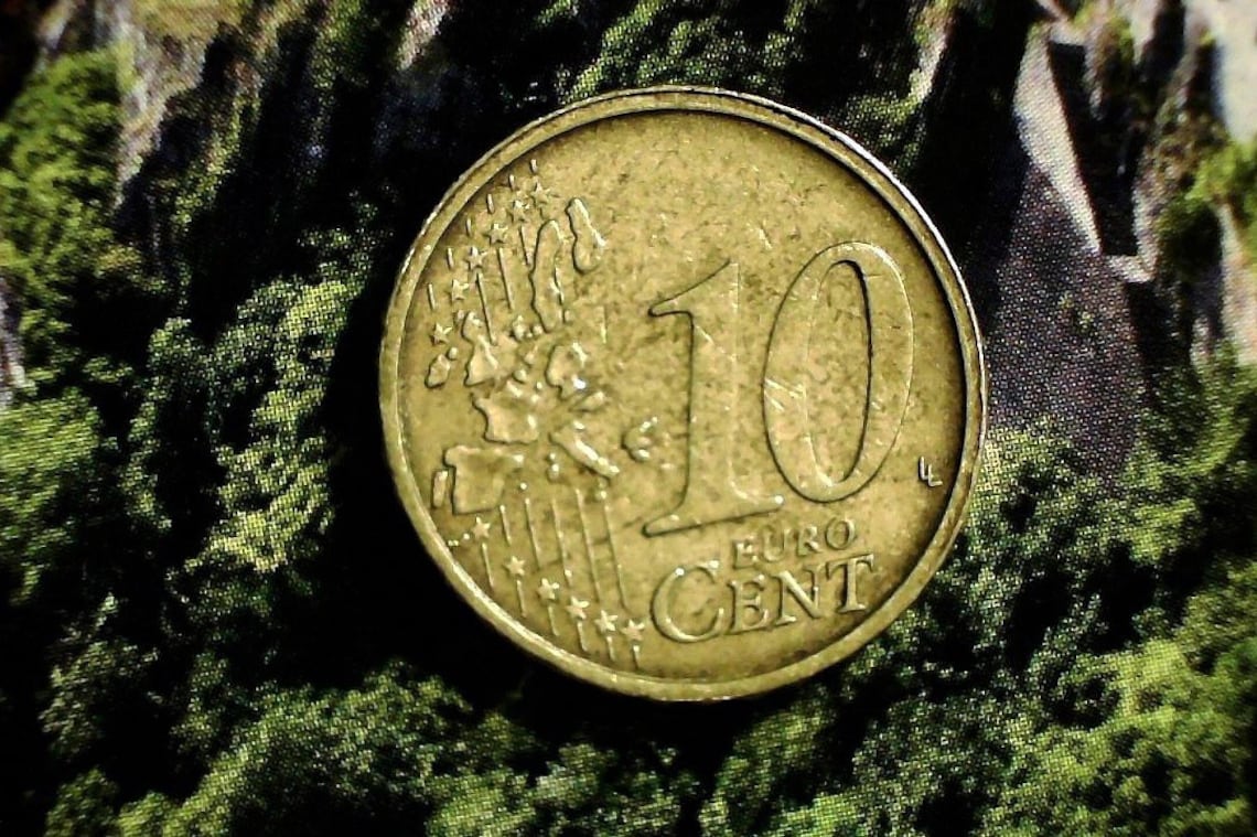 Rare pièce vintage de 10 centimes deuro Italie 2002 avec - Etsy France