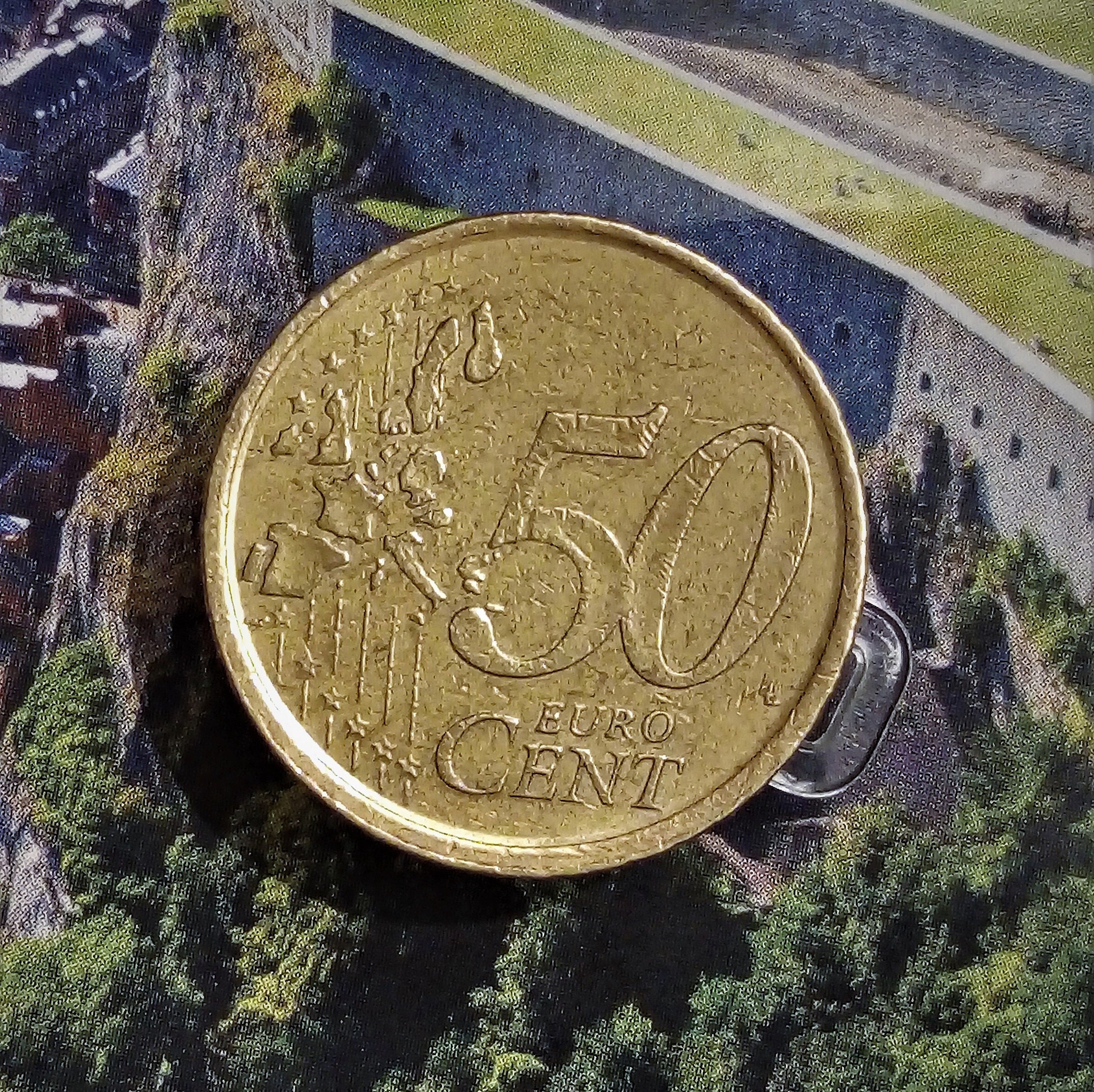 Pièce 50 Centimes Espagne Cervantes 2000 Valeur Millésime 50 Euro Cent ERROR COIN dEspagne 2000 - Etsy France