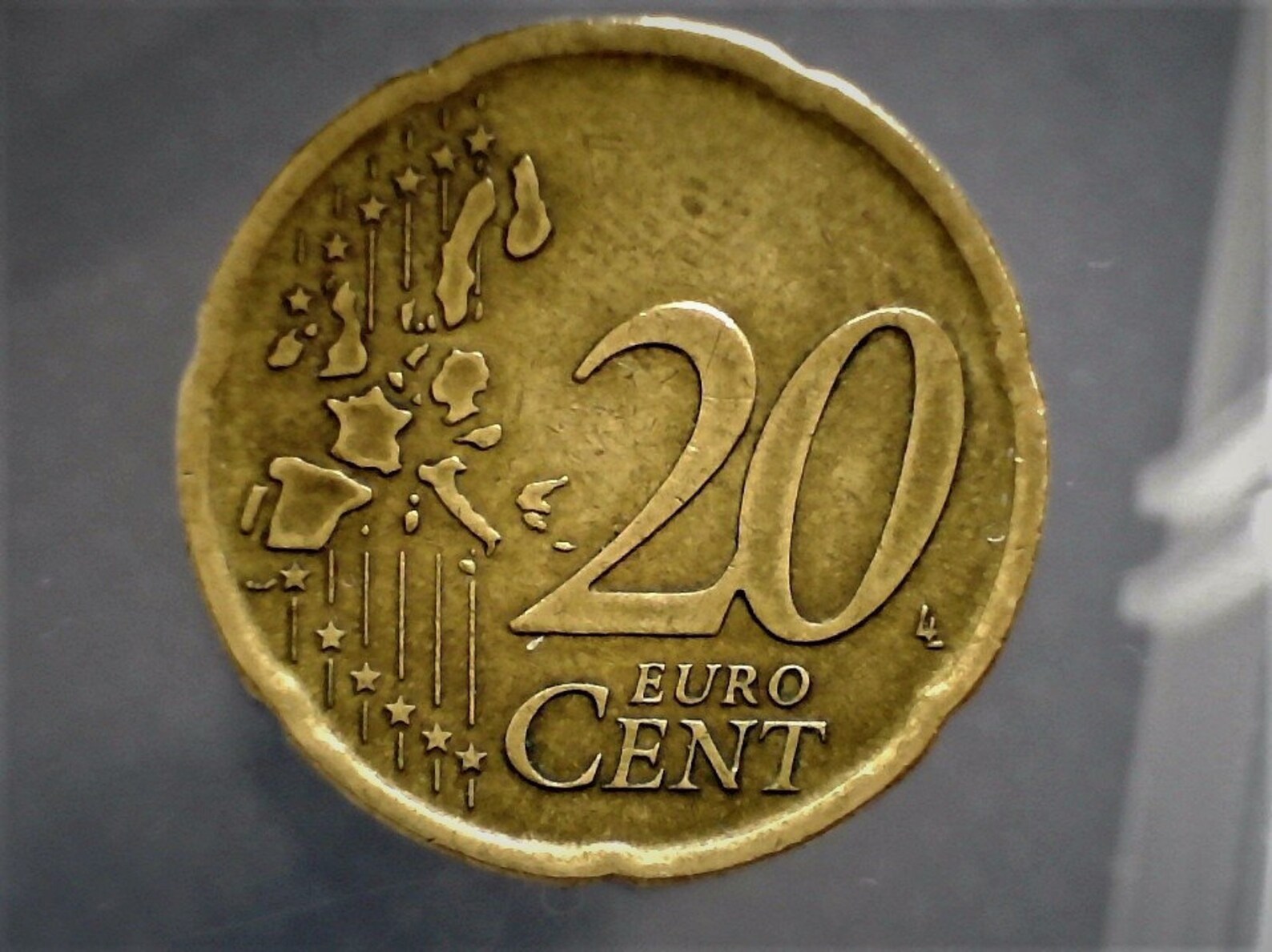 Rare PIÈCE DE 20 centimes deuro avec erreurs dEspagne 2001 - Etsy France
