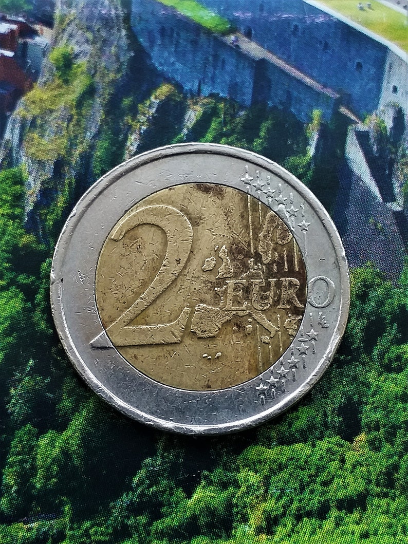 Rare pièce de 2 euros Finlande 1999 avec erreurs Etsy France