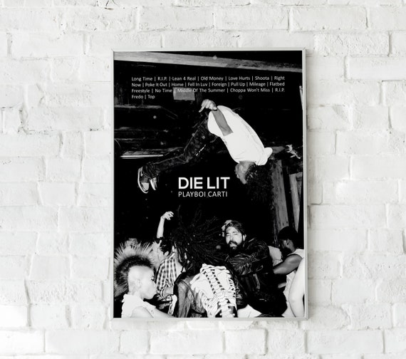 Playboi Carti Poster Print Die Lit Album Cover Poster Print Etsy Playboi Carti Poster Print Die Lit Album Cover Poster Print Etsy