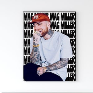 affiches mac miller, art mural mac miller, impression d'art mac miller, décor mac miller, merch mac miller, art de téléchargement numérique