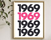 Trendy Wall Art , Retro Text Poster, Maximalist Wall Art, Instant Download Art, Preppy Pink Wall Art,  Preppy Wall Art, Vintage Art Print