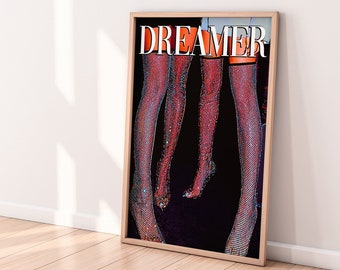Vogue Poster, Trendy Wall Art, Girly Posters, Fashion Wall Art, Digital Download, Trendy Wall Art, Dorm Room Art, Preppy Wall Art