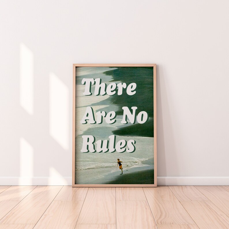 Retro Wall Art, Trendy Poster, Vintage Typography Poster,  Sage Green Wall Art, Trendy Aesthetic, Digital Download, Apartment Art