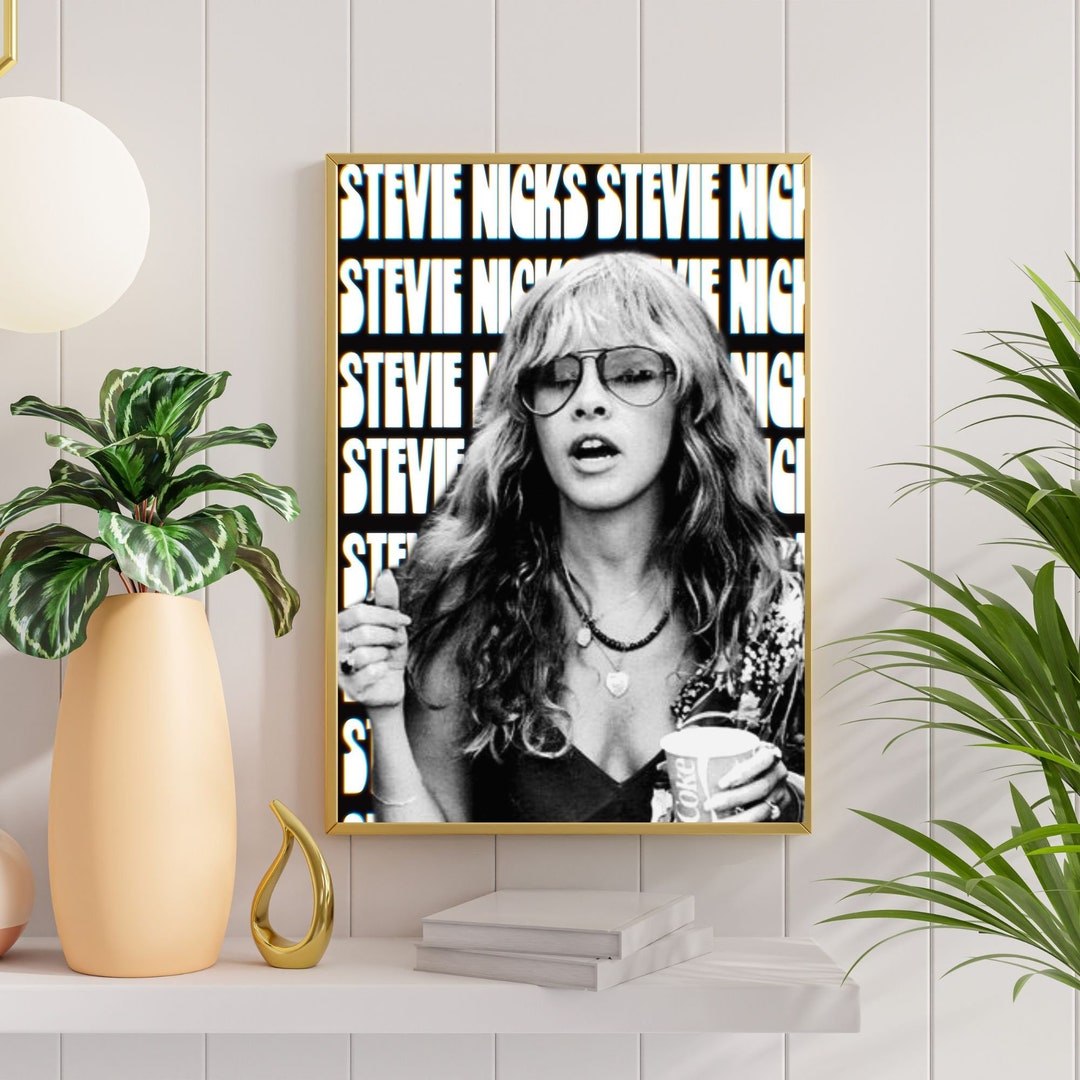 Stevie Nicks Leinwand-Poster 30x45cm - Ungerahmte Wandkunst Für Musik-Fans