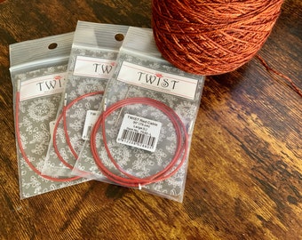 ChiaoGoo - TWIST Red Cords from 2 inch to 50 inch lengths