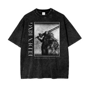 Vintage T-shirt Baidd Elden Ring | Elden-ring Dark Souls Bloodborne Sekiro-cadeau | Vintage