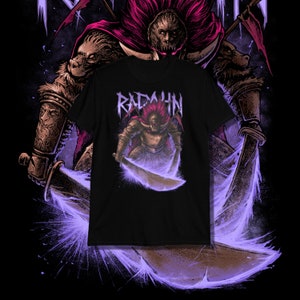 Radahn Elden Ring, Dark Souls, Bloodborne, Sekiro Inspired T-Shirt (Black)