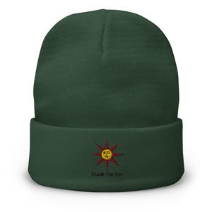 Praise the Sun Dark Souls Inspired Beanie | Elden Ring Dark Souls Bloodborne Sekiro Gift