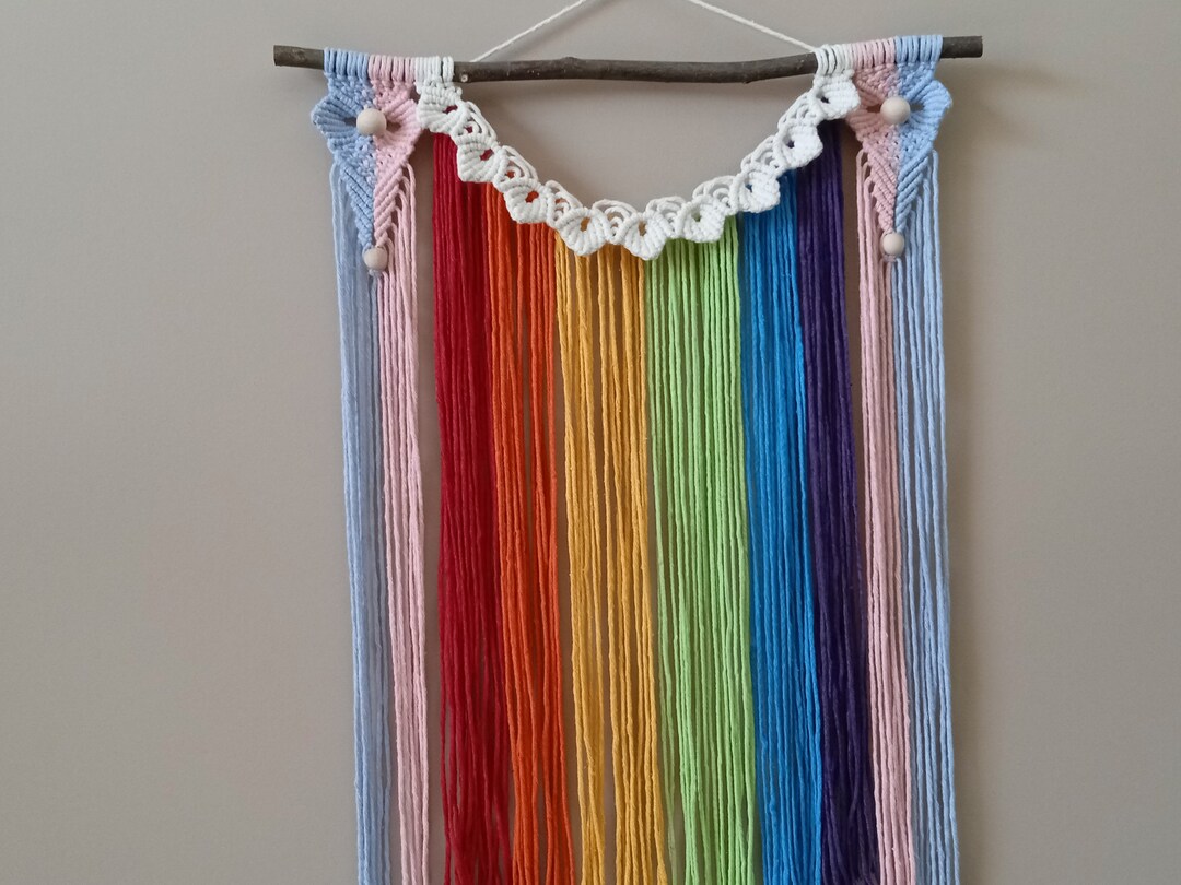 Macrame Wall Hanging Pride Month LGBTQ Gay Trans - Etsy