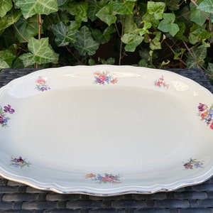 Beautiful bowl with floral motif from Zeh Scherzer Bavaria Elite
