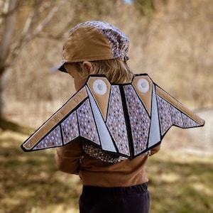 Nova Jetpack PDF Sewing Pattern, Quilted, Wire Free, Wearable Wings, Costume Sewing Pattern, Rocket Pack, Buzz Lightyear