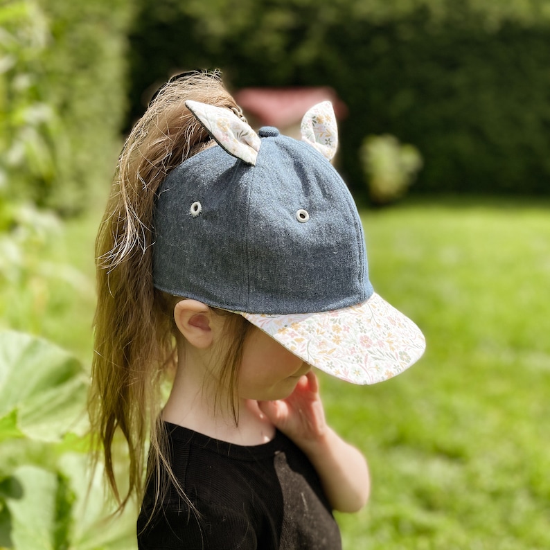 Acorn Strapback Cap PDF Sewing Pattern, Baby and Adult Size Instant Download image 5