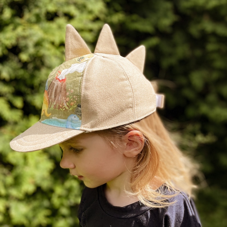 Acorn Strapback Cap PDF Sewing Pattern, Baby and Adult Size Instant Download image 9