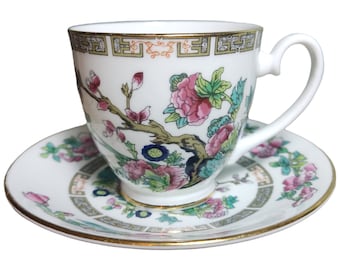 Beautiful cup and saucer for Royal Grafton Tea Model Indian Tree.