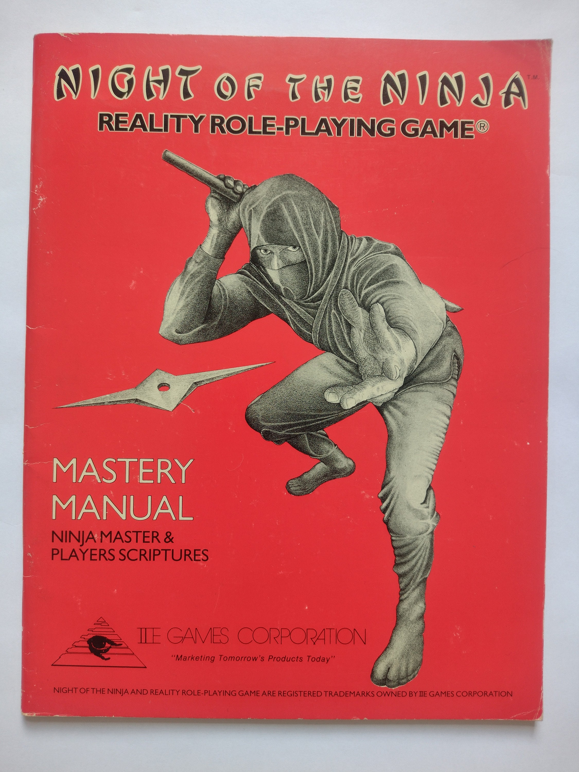 Night of the Ninja Reality Role-playing Game by IIE Games 1986 