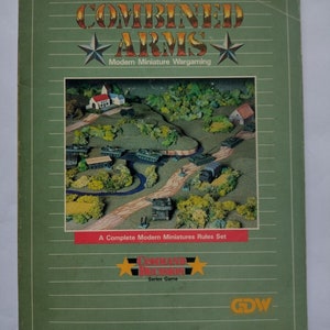 Combined Arms: Modern Miniature Wargaming, Command Decision 1988 Rare F.Chadwick